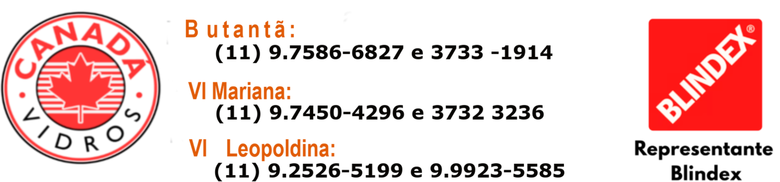 Box para Banheiros e Espelhos  | Canadá Vidros