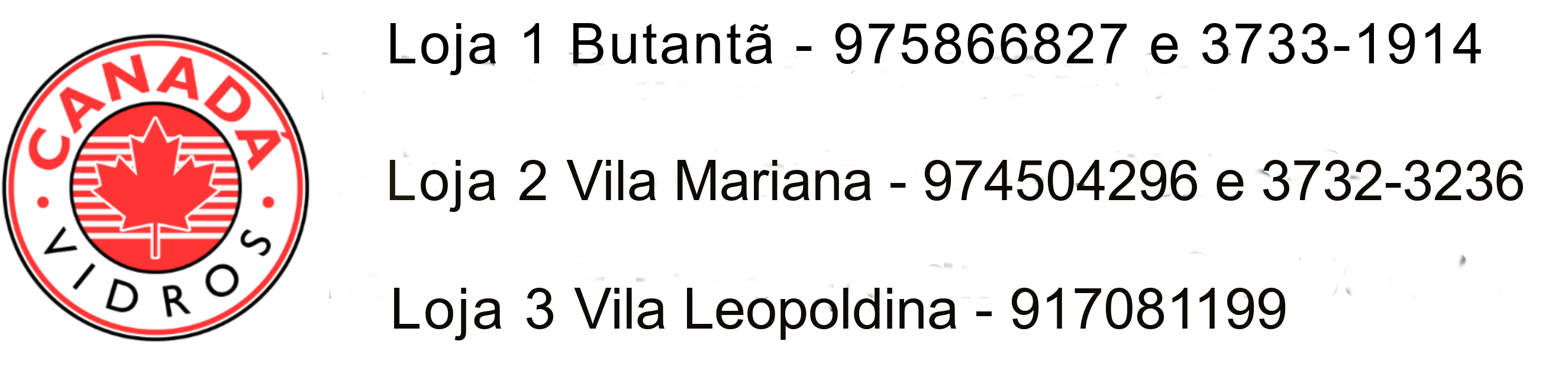 Box para Banheiros e Espelhos  | Canadá Vidros